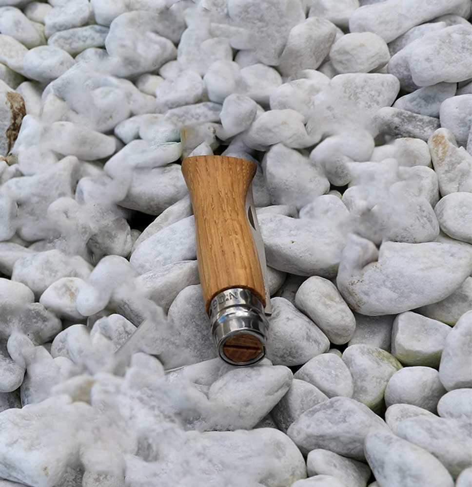 Opinel No.6 Oak Classic Original Folding Pocket Knife 12 Opinel No.6 Oak Classic Original Folding Pocket Knife - Image 10