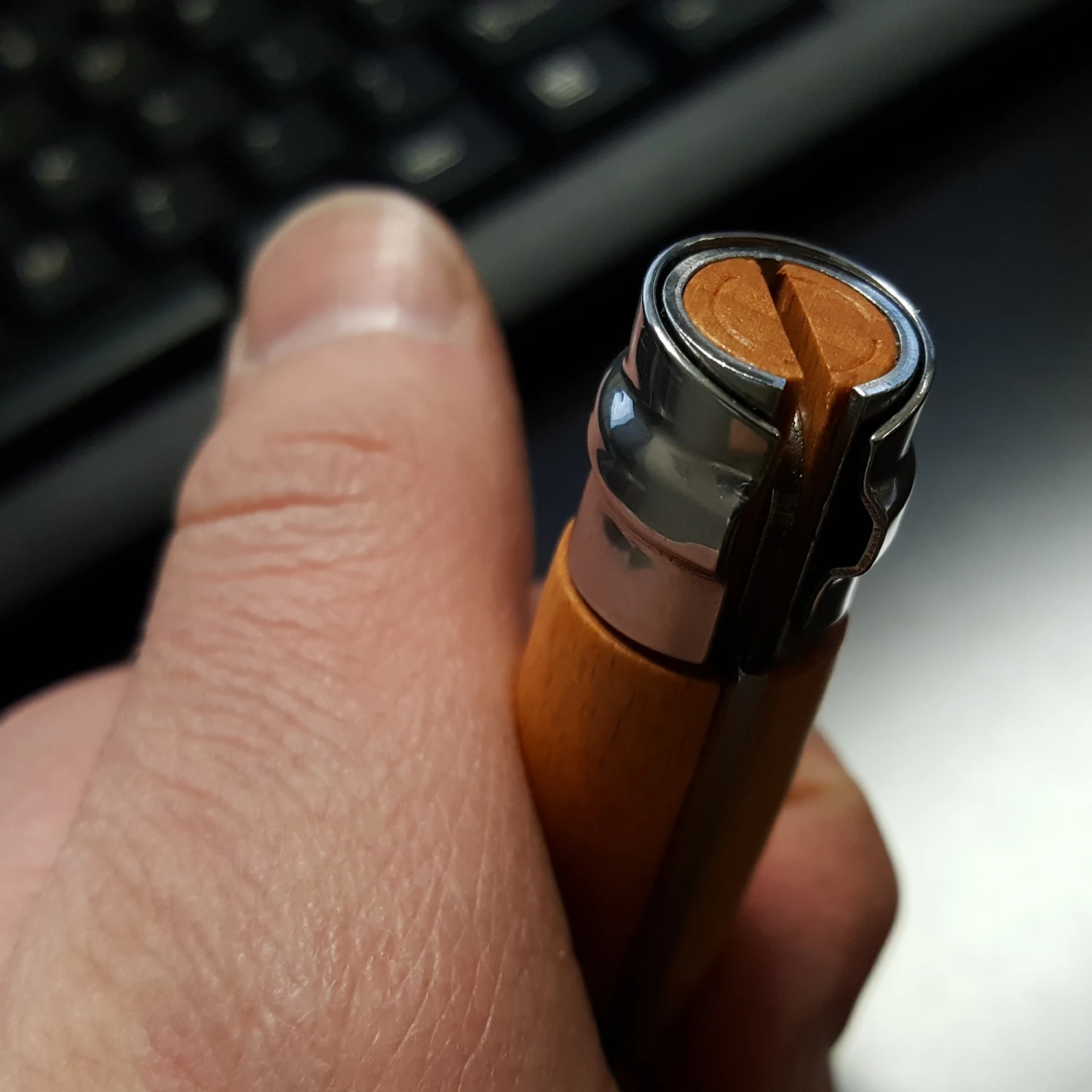 Opinel No.6 Carbon Compact Folding Pocket Knife 9 Opinel No.6 Carbon Compact Folding Pocket Knife - Image 7