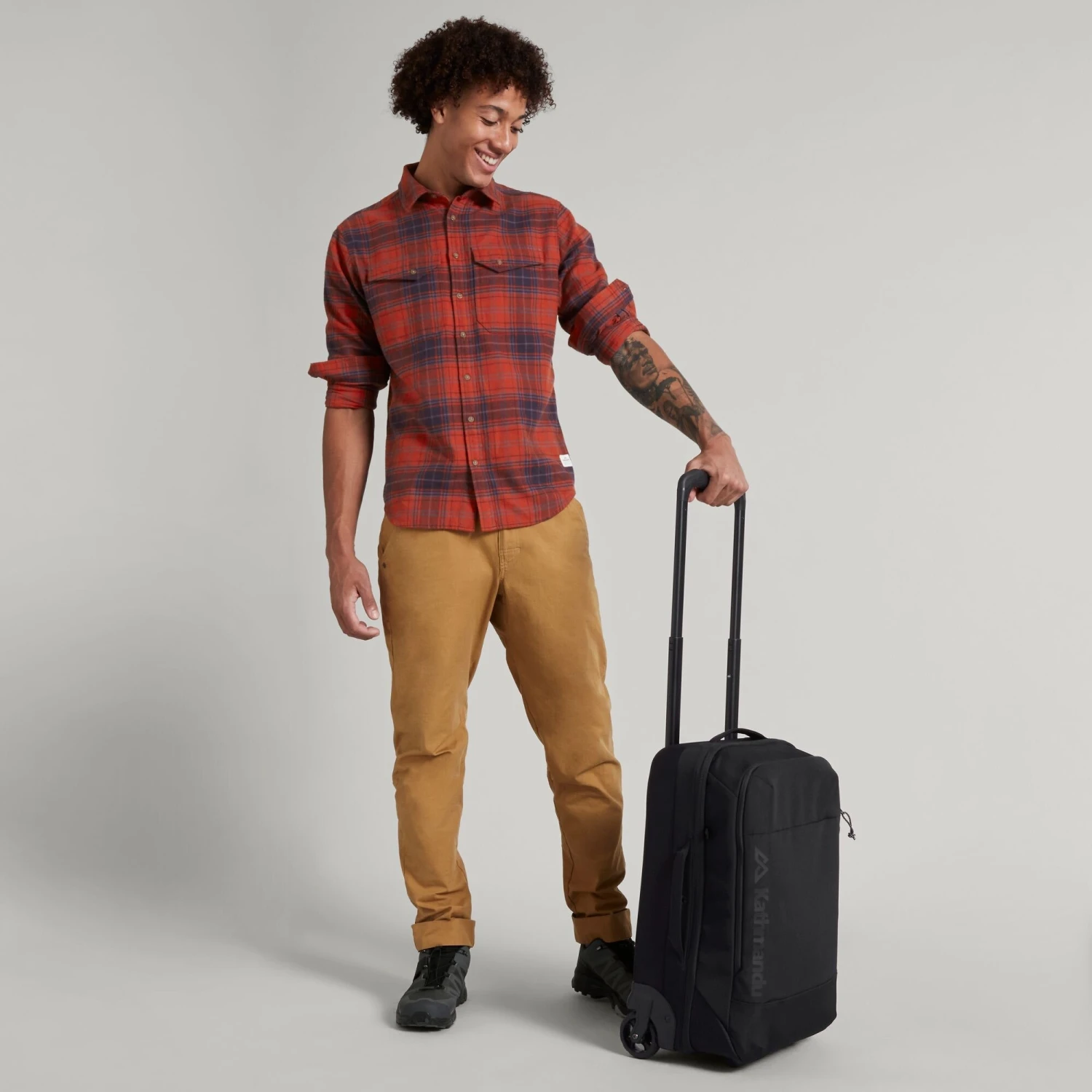 Kathmandu Split Level Trolley Wheeled Bag/Suitcase 5 Kathmandu Split Level Trolley Wheeled Bag/Suitcase - Image 3