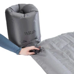 Rab Stratosphere 5.5 Insulated Sleep Mat -Outdoor Essentials Shop stratosphere 5 5 graphene qma 03 grh airbag vent