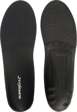 Superfeet Black Low Profile Versatile Shoe Insoles