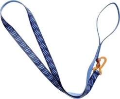 United By Blue Woven Dog Leash Webbing Pet Lead -Outdoor Essentials Shop ubbwovendogleashwaveswoop1copy 1