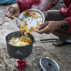 MSR Ceramic Solo Pot Lightweight Backpacking Cookware -Outdoor Essentials Shop x683