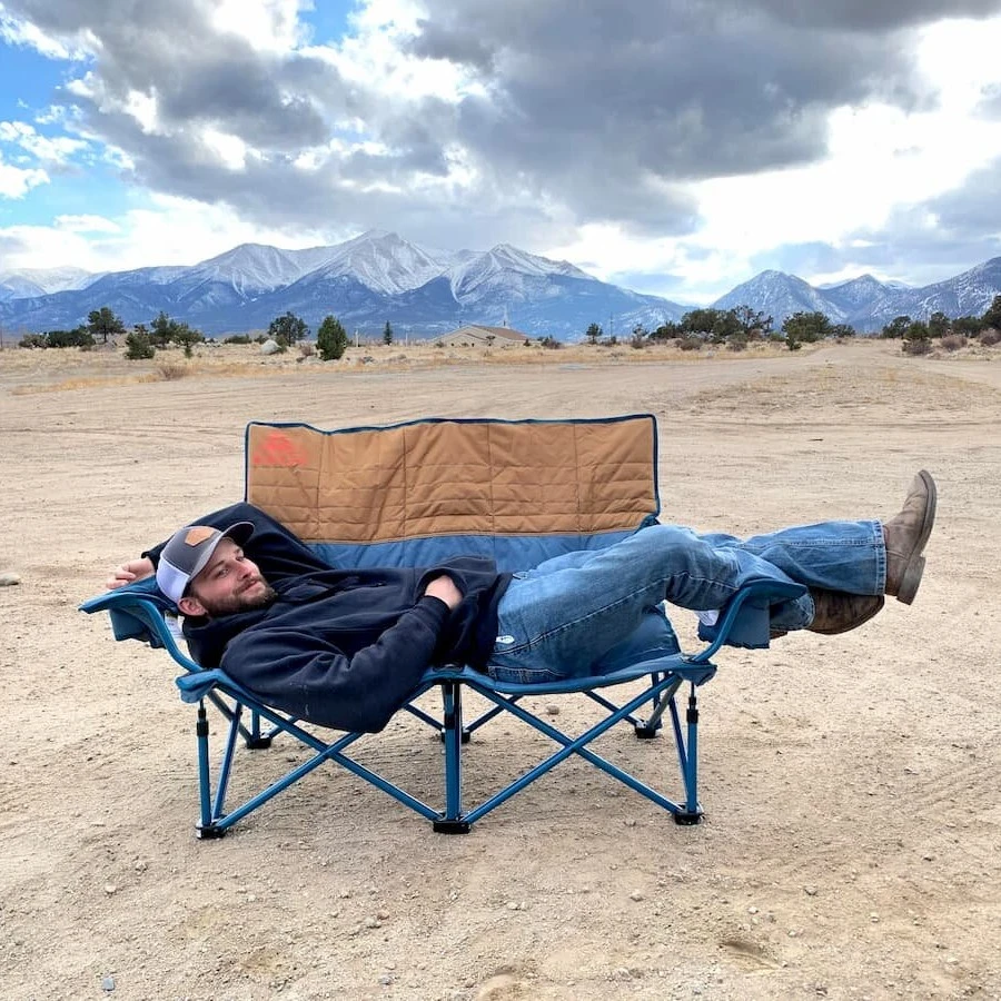 Kelty Loveseat Padded Double Camping Chair 8 Kelty Loveseat Padded Double Camping Chair - Image 6