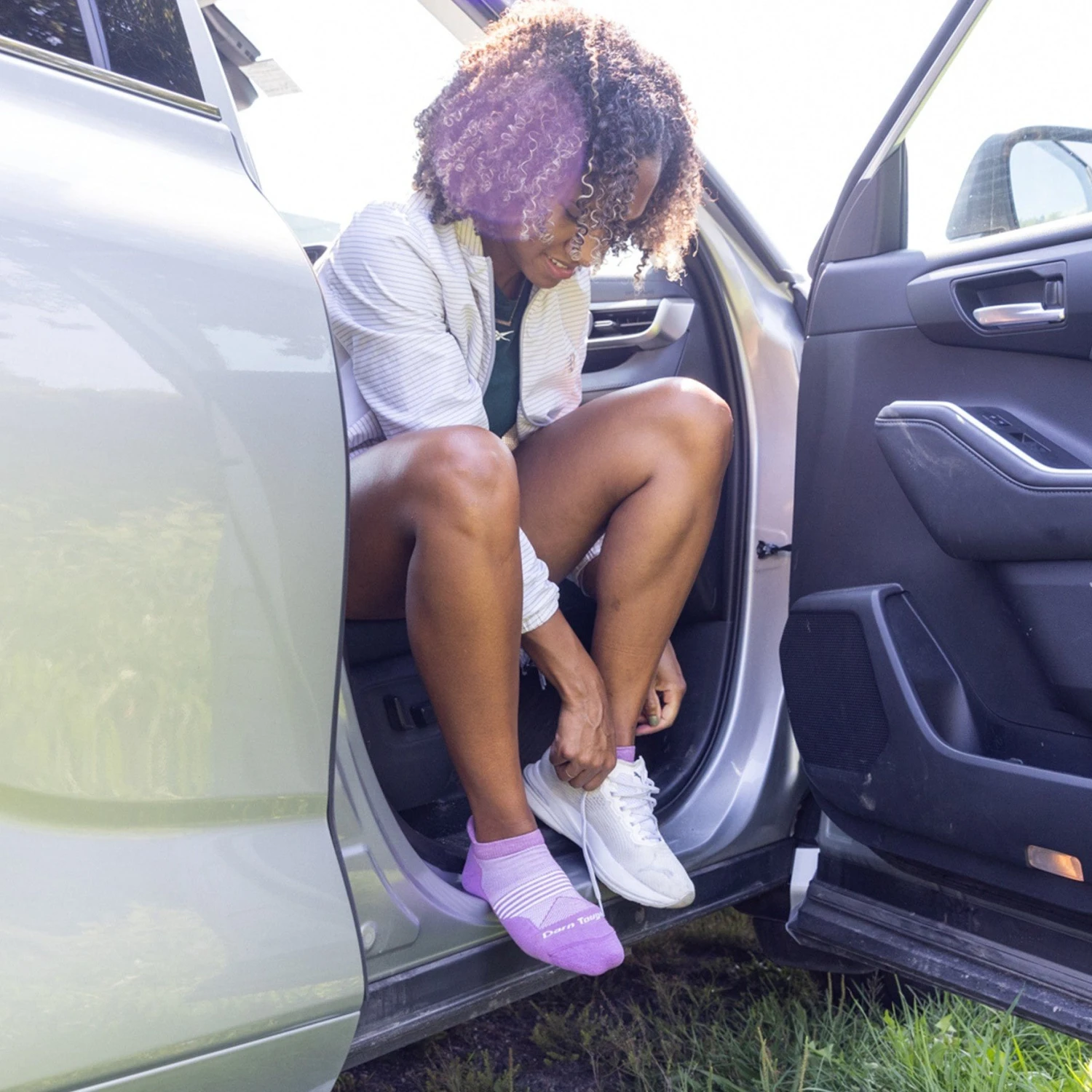 Darn Tough Element No Show Tab Women's Running Socks 7 Darn Tough Element No Show Tab Women's Running Socks - Image 5